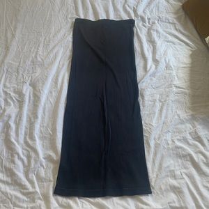 Forever 21 Black Tube Midi Dress